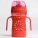 Children's stroke with silicone tube "Sun", 250 ml., With handles, color mix