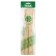 Set 3 objects: straight blade, scapula with slots, spoon, 30x6 cm, bamboo