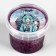 Slime "Glass", Smask with balls, purple, 90 g