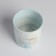Ceramic glass with embossing, "beauty", 10 x 10 cm