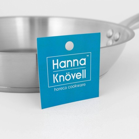 Hanna Knövell stainless steel pan, d = 26 cm, h = 5 cm, wall thickness 0.6 mm, handle length 25 cm, induction-11