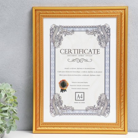 Photo frame Plastic A4 "Golden Age" 34.5x25.7 cm