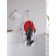 Apron kitchen with a photo print "Japanese Samurai", adjustable, size OS
