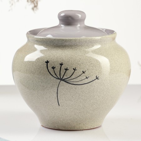 Russian baking pot 0.7l / 14x14cm, twilight