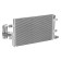 Octavia air conditioner radiator (96-)/Golf IV 1J0.820.413 L, Luzar LRAC 18J0