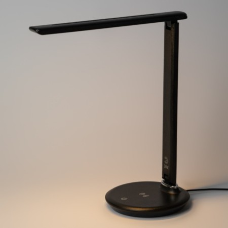 LED desktop lamp, black color-6
