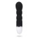 Vibrator with stimulation of the point G, 17 x 3.5 cm, black