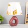 Sigalia table lamp E14 15W burgundy 15x15x28 cm Risalux