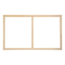 Piece for Calligrata canvas, 1.8 x 60 x 100 cm, frame width 36 mm, pine