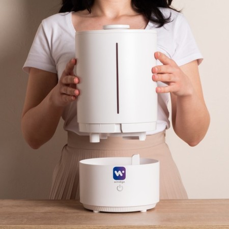 Moisturizer Air Air Luazon HM-8, ultrasound, 25W, 4L, 20M2, white-5