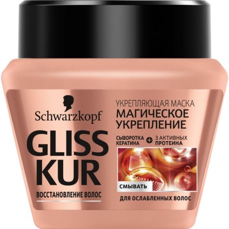Gliss Kur strengthening mask "Magic Strengthening", 300 ml