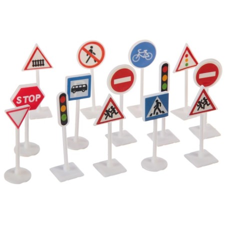 A traffic light with the gaming field "Study traffic rules", lighting effects, Russian chip, blue tractor-4