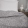 Fleet “Watercolor Hearts” plaid, size 150x200 cm, color gray color