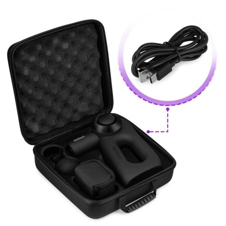 Percussion massage KitFort KT-2965, 75 W, work up to 6 hours, charge 4 hours, cord 0.9 m-7