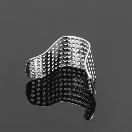 Gamora face accessory patch, silver color-5