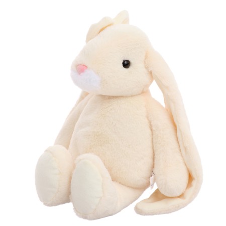 Soft toy "Bunny Molly", Latte color, 28 cm-1