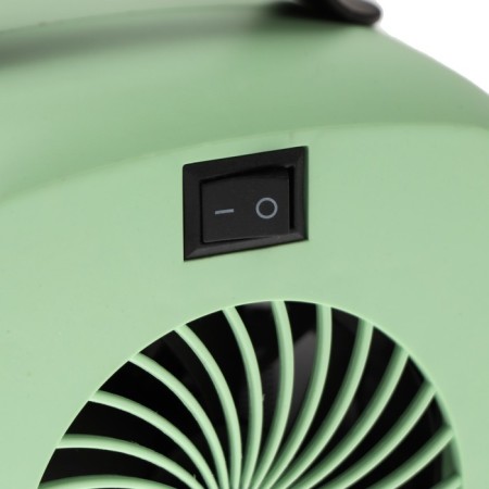 Mini thermal fanbox LTO-01, 500W, 4M2, from the network, green-5