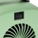 Mini thermal fanbox LTO-01, 500W, 4M2, from the network, green