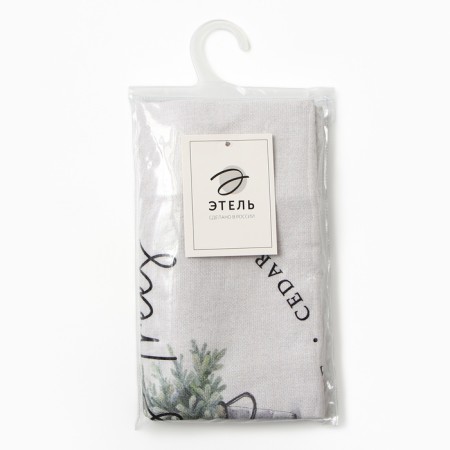 New Year. Decorative pillowcase "Ethel" Christmas Trees 40x40 ± 4 cm, 100% cotton-6