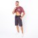 Male shorts, gray color, size 50