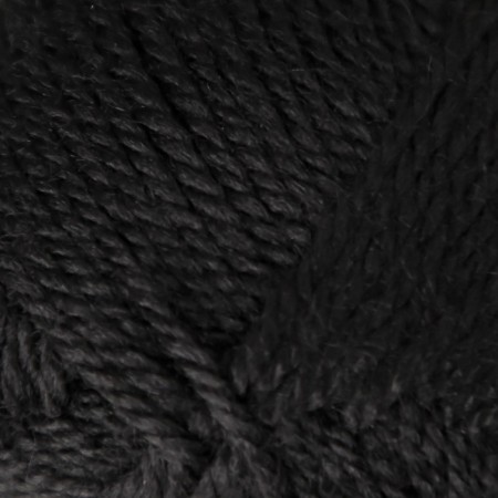 Bambino yarn 35% Merinos wool, 65% acrylic 150m/50g (003 black)-2