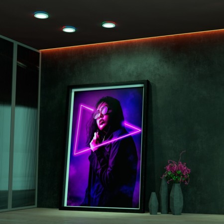 Luminer built -in LED NovOCH. Span, 18W, LED, 30x225x225 mm, white color-6