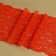 Lace elastic fabric, 190 mm × 2.7 ± 0.5 m, red color