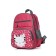 School backpack, 265x370x165 cm, raspberry