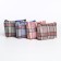 Women's wallet with zipper, color mix