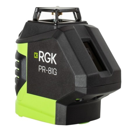 Laser level RGK PR-81G, 40 m, 360 °, 3 rays, 515 HM, 1/4 ", 5/8"