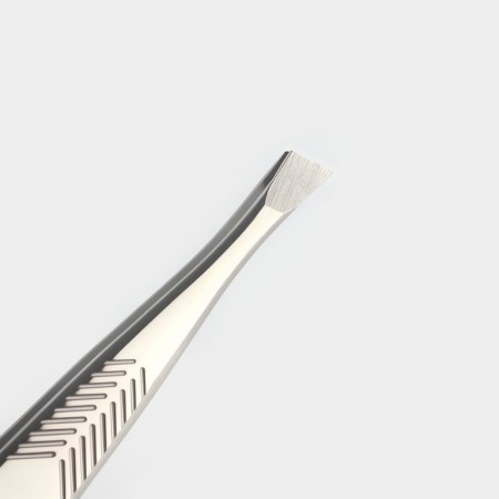 Pinzet beast, narrow, 9 cm, silver color-2