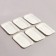 Set of disposable dishes, 6 pcs, pink color