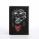 Cover for passport, black color