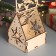 New Year's Domik box "Snowman and gifts" 12x10x14 cm