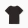 Baby T -shirt with a lowered shoulder, black color, height 134 cm
