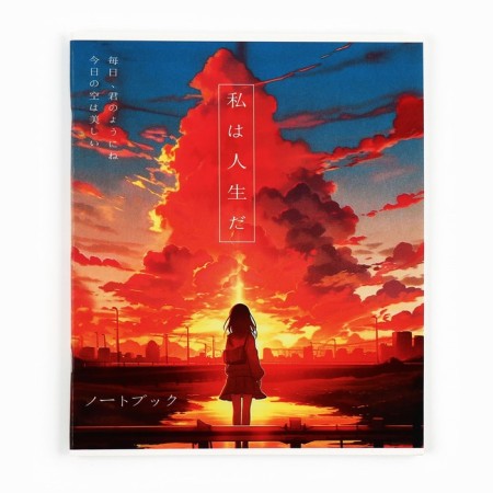 Notebook A5, 36 liters on the paper clip No. 1 MIX "September 1: Anime"-3
