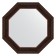 Mirror in the baguette frame, dark Provence 99 mm, 79.2x79.2 cm