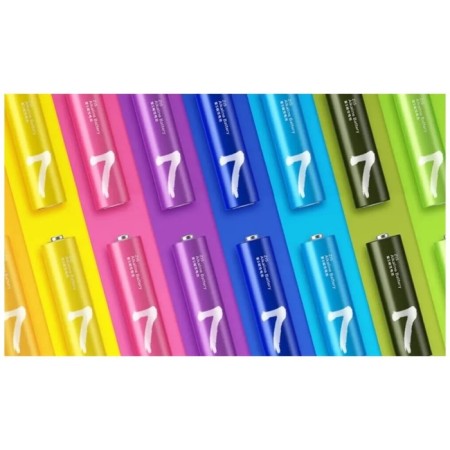 Battery alkalin Xiaomi zmi rainbow zi7, AAA, LR03-10BOX, 1.5 V, 10 pcs.-3