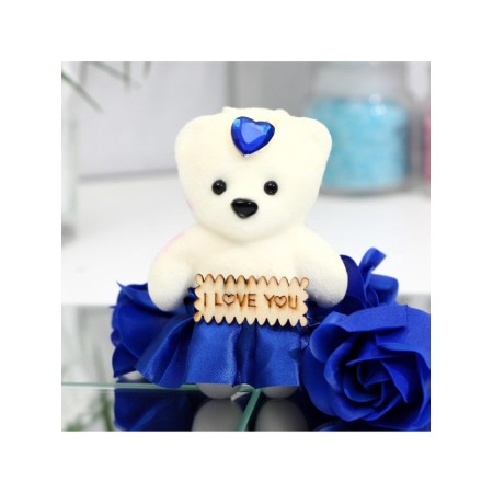 Soap roses and a bear cub, set-6