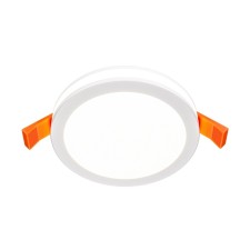 The built-in lamp Technical DL2001-L12W4K, 12W, 9.5x9.5x3.2 cm, LED, 850LM, 4000K, white color