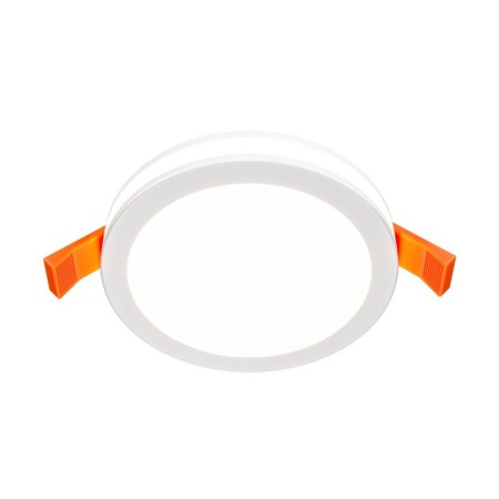 The built-in lamp Technical DL2001-L12W4K, 12W, 9.5x9.5x3.2 cm, LED, 850LM, 4000K, white color