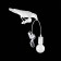 Wall lamp EVOLUCE. Sle115301-01. Gavi. 1x40 W, E14, 14.5x12.3 cm, white color