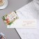 Invitation "for the New Year's holiday" hare, 12x7.5 cm