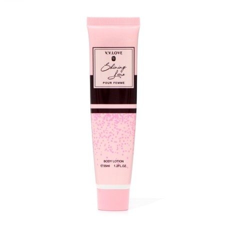 The perfume set is female shining pure: toilet water, 35ml + body lotion, 35ml-2