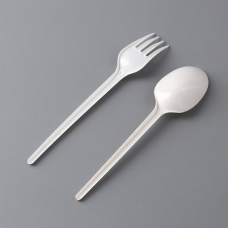 Set of disposable dishes "Fork, spoon"-3