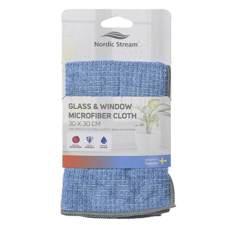 A rag for washing glasses from microfiber 30x30 cm-4