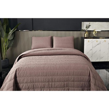 A set with a bedspread "Nadine", size 230x250 cm, 50x70 cm - 2 pcs, color of Mokko-2