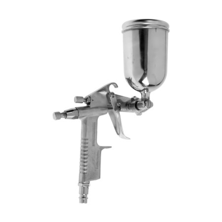 Pneumatic tundra paint sprayer, up to 4 bar, nozzle 0.8 mm, upper tank 0.1 l-3