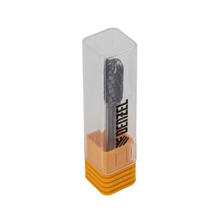 Borfraz for metal Denzel 72017, carbide, cylindrical. rounded, type-s, 10 mm-2