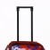 Small 37 l (s) suitcase with a Sacvoyage bag, lightning department, external pocket, extension, burgundy color